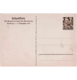 Postkarte - Reichsparteitag 1939