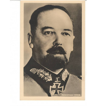 Postkarte . Generalmajor Julius Ringel