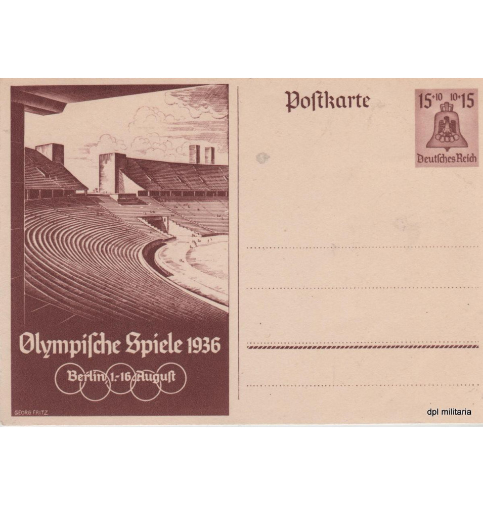 Olympische Spiele 1936 - 15+10