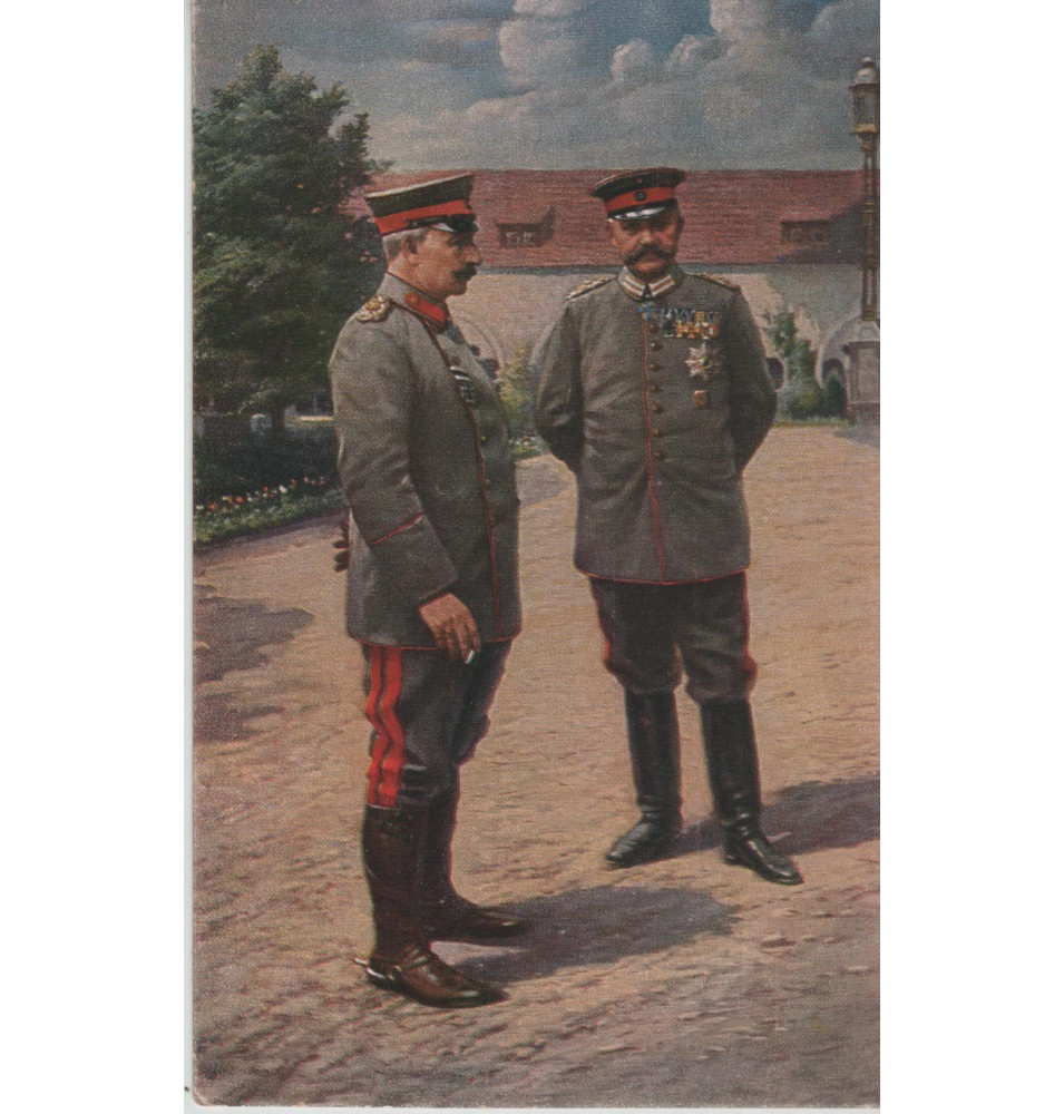 Kaiser und Hindenburg