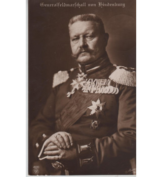 *Generalfeldmarschall von HiNdenburg*