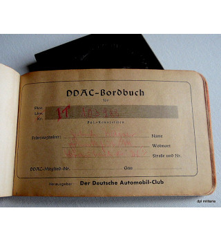 * Ehrenplakette - D.D.A.C -  1937*