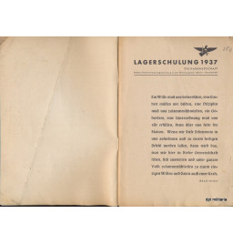 *Die Kameradschaft -Lagerschulung 1937*