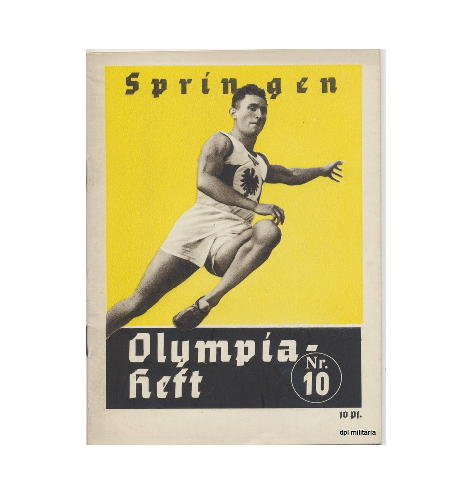 *Olympiades Berlin 1936 numéro 10*