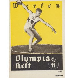 *Olympiades Berlin 1936 numéro 11*