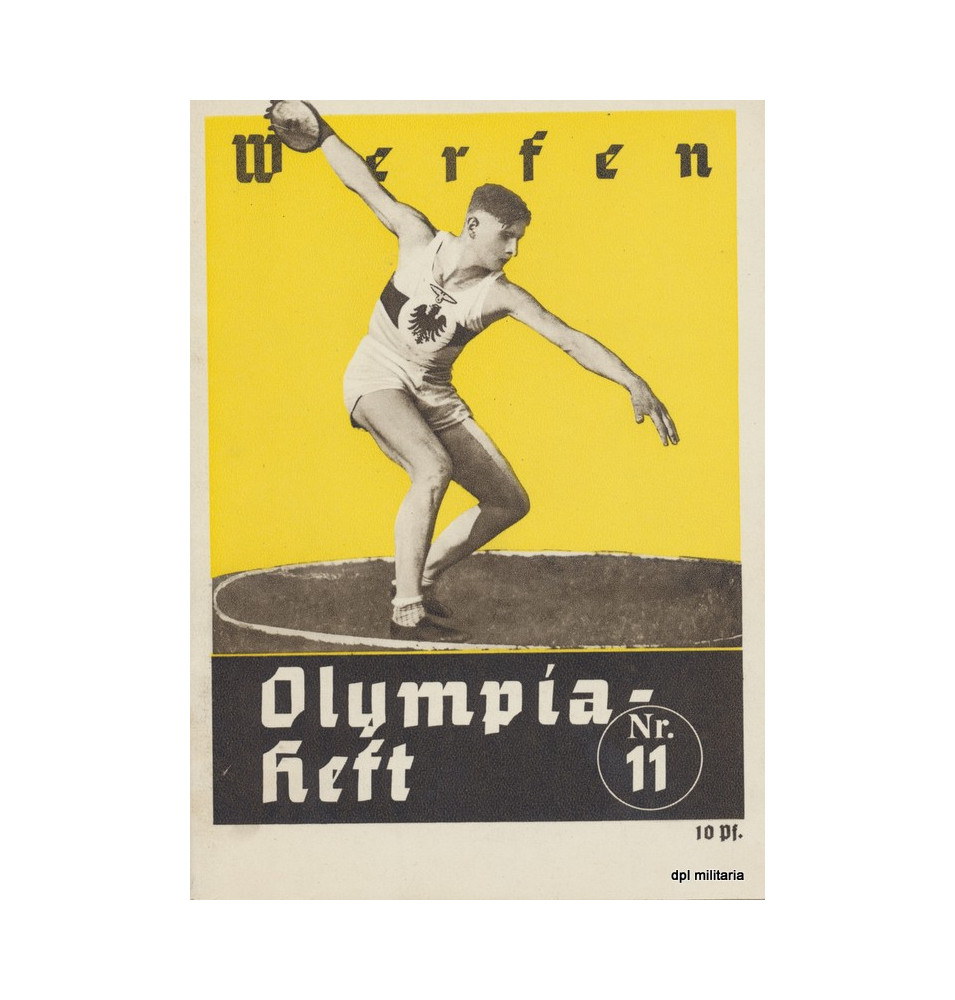 *Olympiades Berlin 1936 numéro 11*