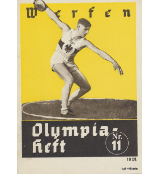 *Olympiades Berlin 1936 numéro 11*