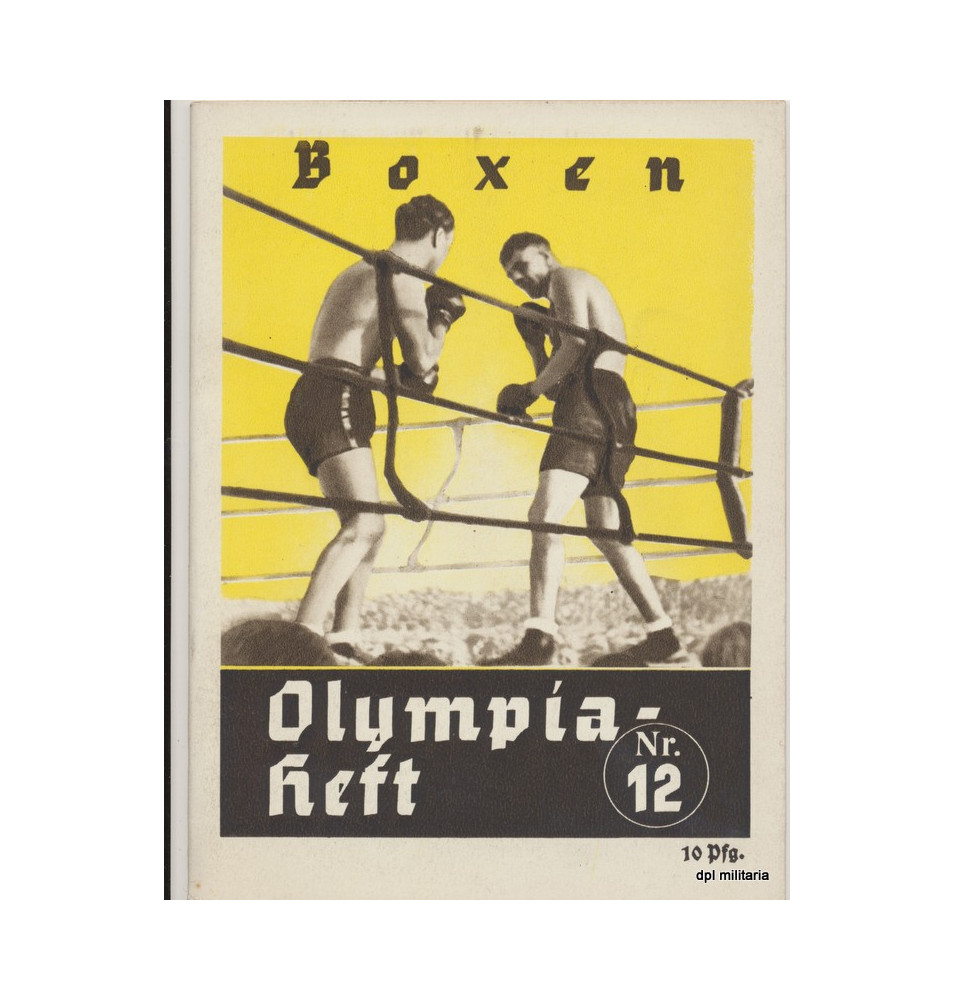 *Olympiades Berlin 1936 numéro 12*