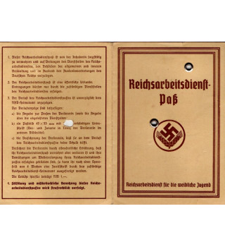 *Ausweis des Deutschen Reichsarbeitsdienstes*