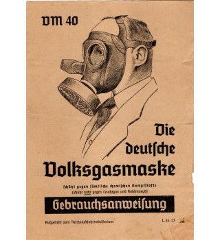 *Anleitung zur Gasmaske VM40*