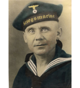 *Porträtfoto eines deutschen Soldaten - Kriegsmarine*