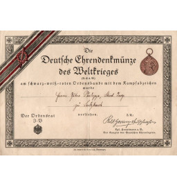 *Médaille d'honneur allemande*