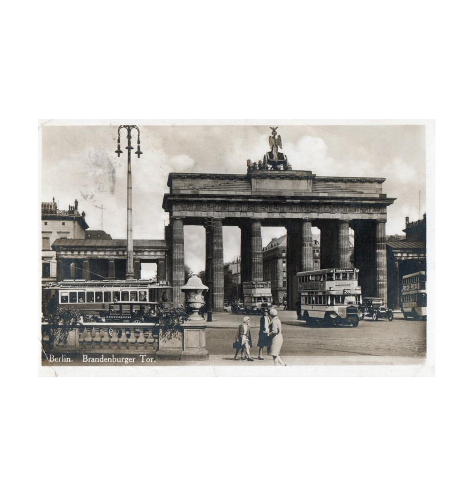 *Berlin -Porte de Brandebourg*