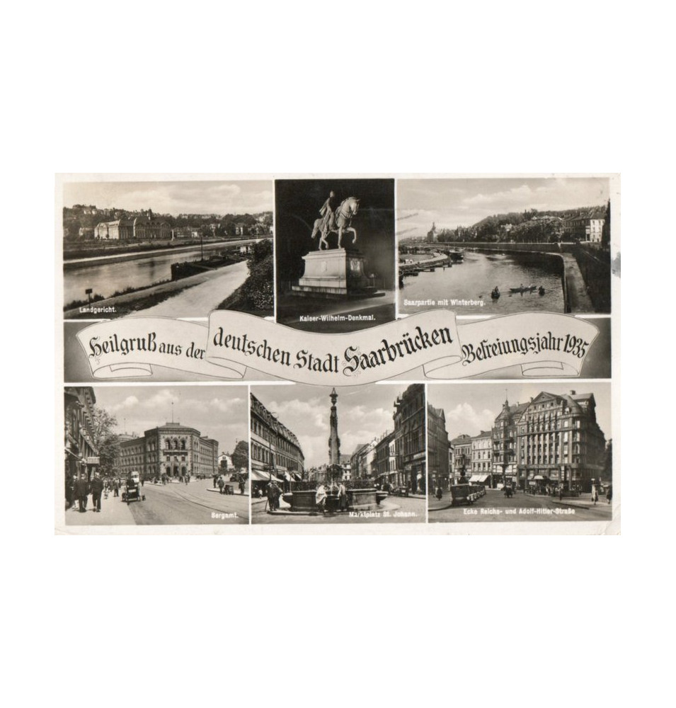 *Postkarte, Saarbrücken *