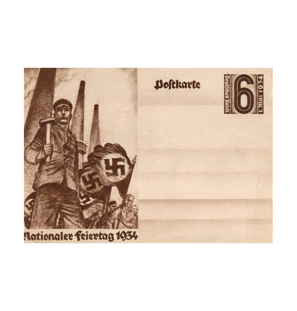 *Carte postale -  Fête nationale 1934*