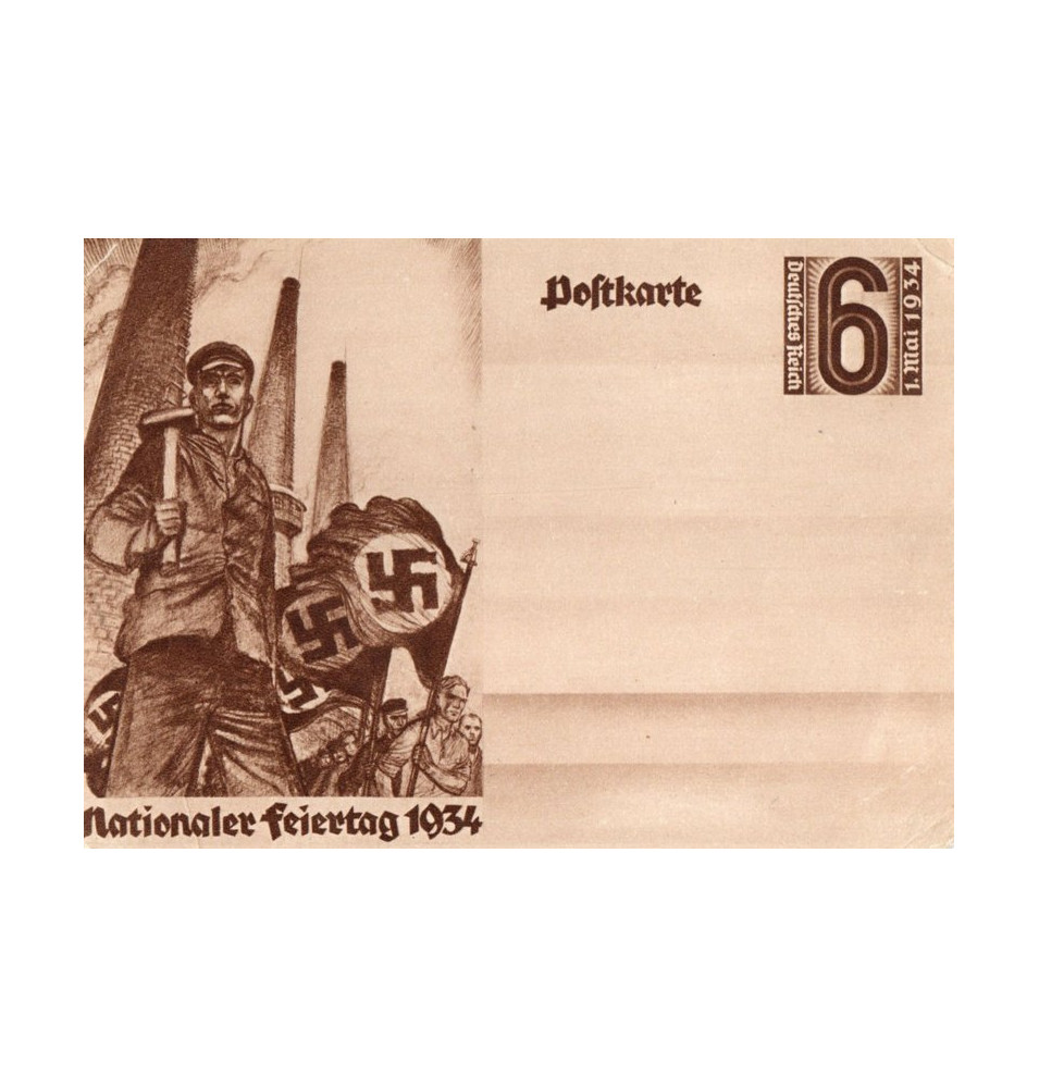 *Carte postale - Fête nationale 1934*