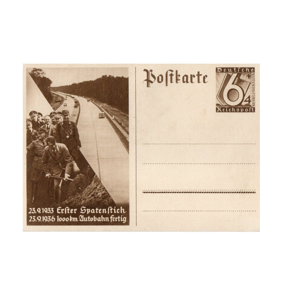 *Carte postale - Cérémonie inaugurale 23.9.1933*